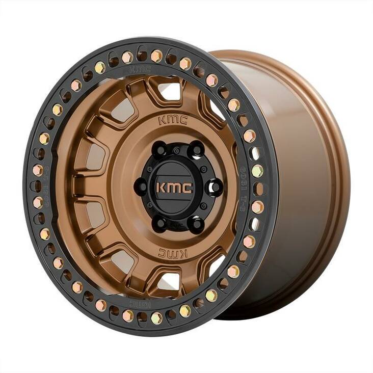 KM236 Matte Bronze 9x17 6/139,7 ET-38 CB108.0 60° - Alumiinivanteet - 280581 - 1
