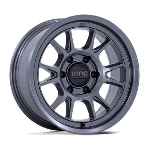 KM729 RANGE MATTE ANTHRACITE 8,5x17 6/114,3 ET0 CB66.1 60° - Alumiinivanteet - 328861 - 1