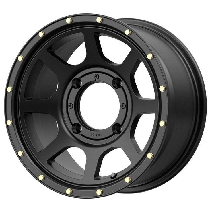 KS134 Satin Black 7x14 4/156 ET38 CB132,0 60° - Alumiinivanteet - 273931 - 1