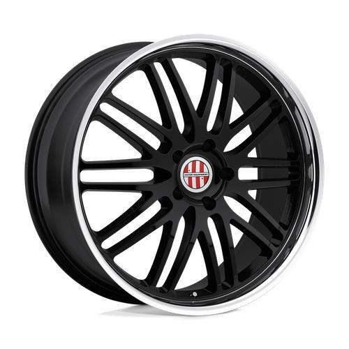 LEMANS GLOSS BLACK W/ MIRROR CUT LIP 11x19 5/130 ET36 CB71,5 60° - Alumiinivanteet - 290011 - 1