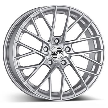 MAK Monaco Silver 8,5x19 5/130 ET52 CB71,6 R14 - Alumiinivanteet - 258751 - 1