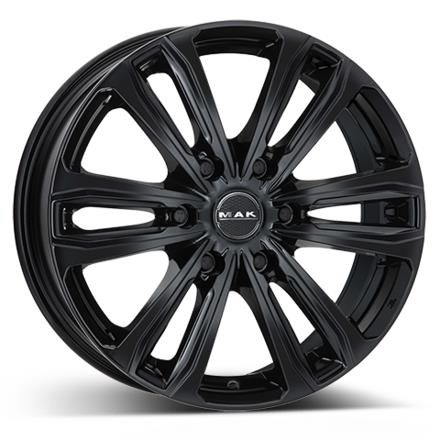 MAK Safari Gloss Black 7,5x17 6/139,7 ET25 CB106,2 60° - Alumiinivanteet - 202981 - 1