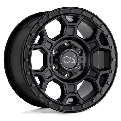 MIDHILL MATTE BLACK W/ GUNMETAL BOLTS 8x16 5/160 ET45 CB65,1 60° - Alumiinivanteet - 327981 - 1