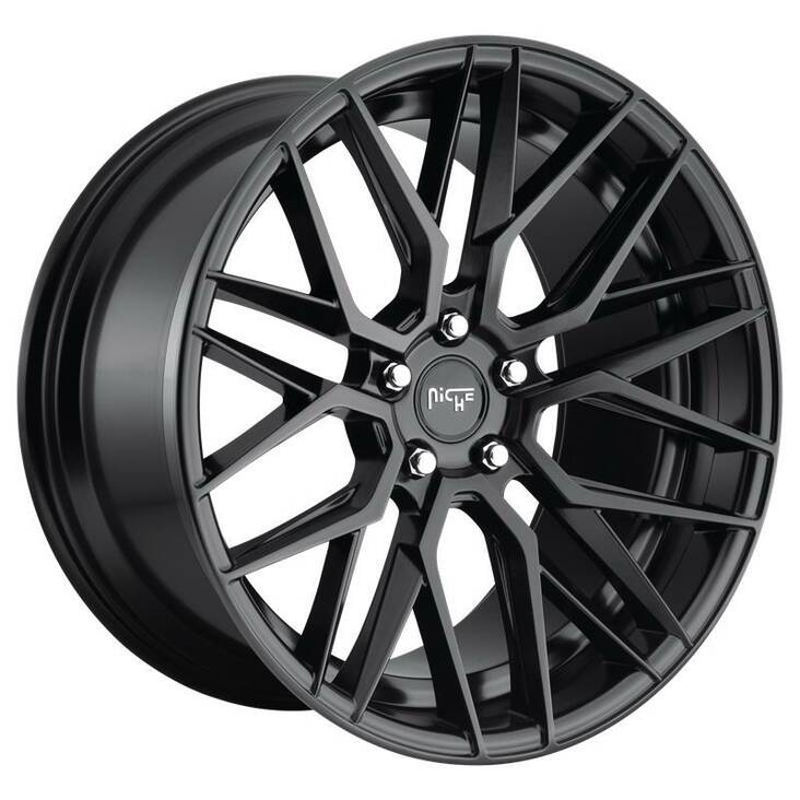 NC190 MATTE BLACK 10,5x20 5/112 ET27 CB66,5 60° - Alumiinivanteet - 280631 - 1