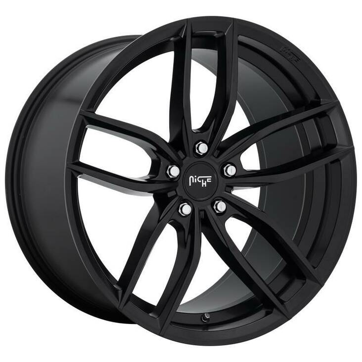 NC203 MATTE BLACK 8x18 5/108 ET40 CB72.6 60° - Alumiinivanteet - 246891 - 1