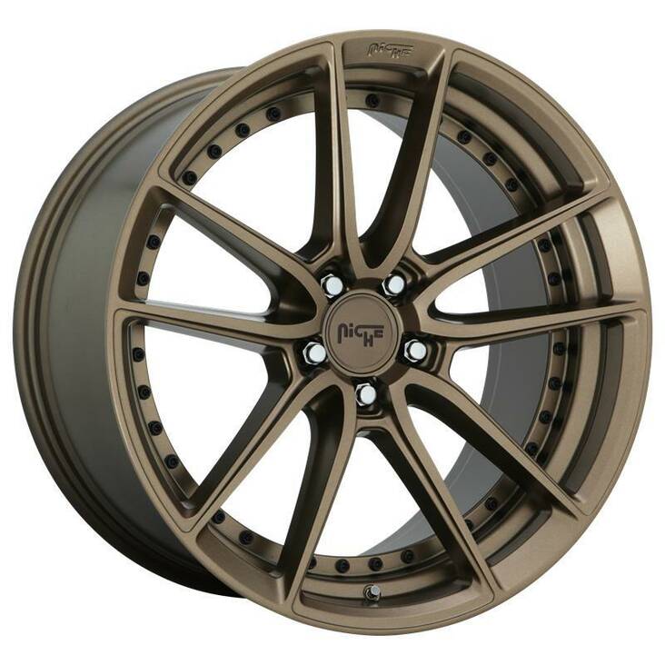 NC222 MATTE BRONZE 9x22 5/112 ET38 CB66,5 60° - Alumiinivanteet - 300251 - 1