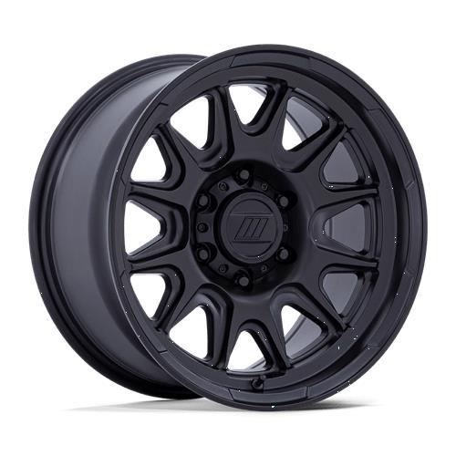 PA200 PULSE MATTE BLACK 8x17 6/135 ET20 CB87.1 60° - Alumiinivanteet - 336321 - 1