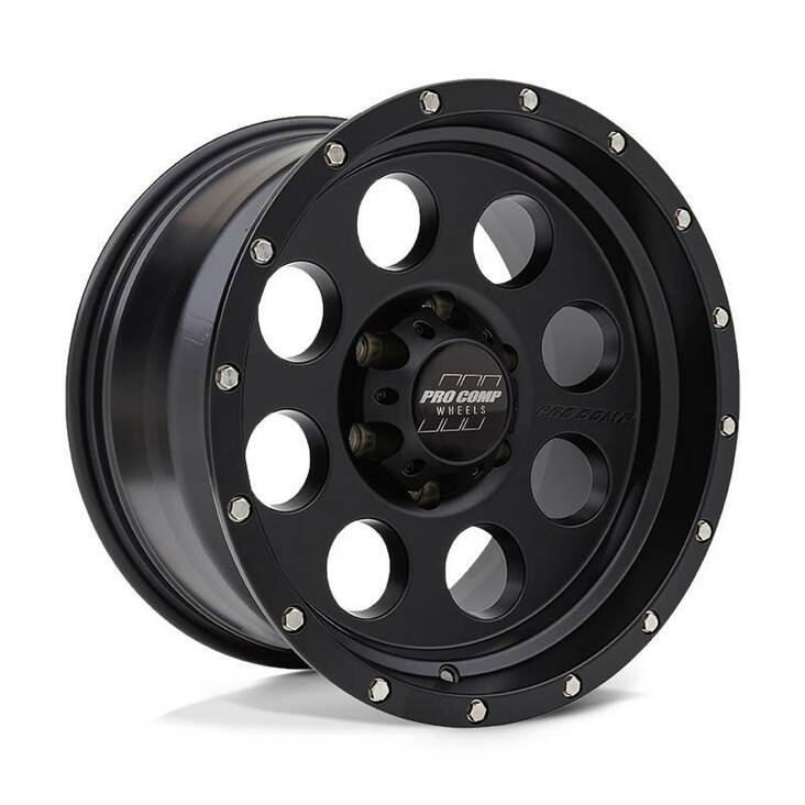 PA45 PROXY SATIN BLACK 9x17 6/139,7 ET-6 CB108,0 60° - Alumiinivanteet - 327561 - 1