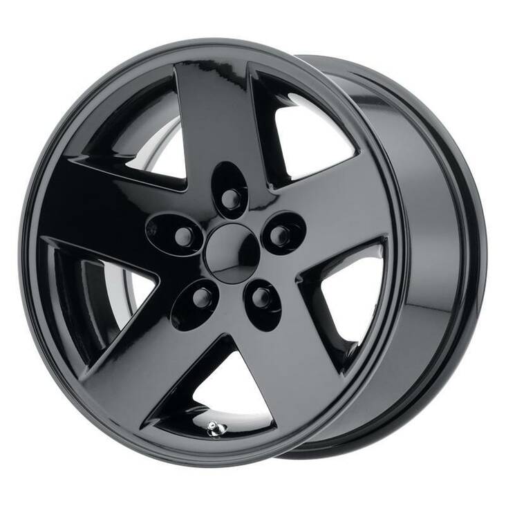 PR185 Gloss Black 8x16 5/114,3 ET0 CB71,5 60° - Alumiinivanteet - 238221 - 1