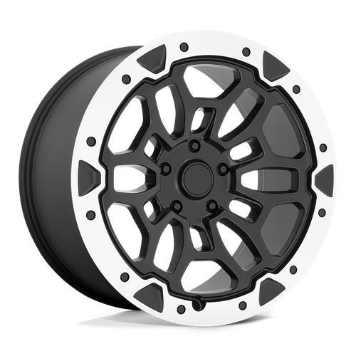 PR215 MATTE BLACK MACHINED 10x20 5/139,7 ET19 CB78,1 60° - Alumiinivanteet - 298451 - 1