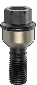 Pultti 14x1,5x30 Pallo R14 Av19 Musta OE Porsche irtokartio - Rengas- ja vannetarvikkeet - 271011 - 1