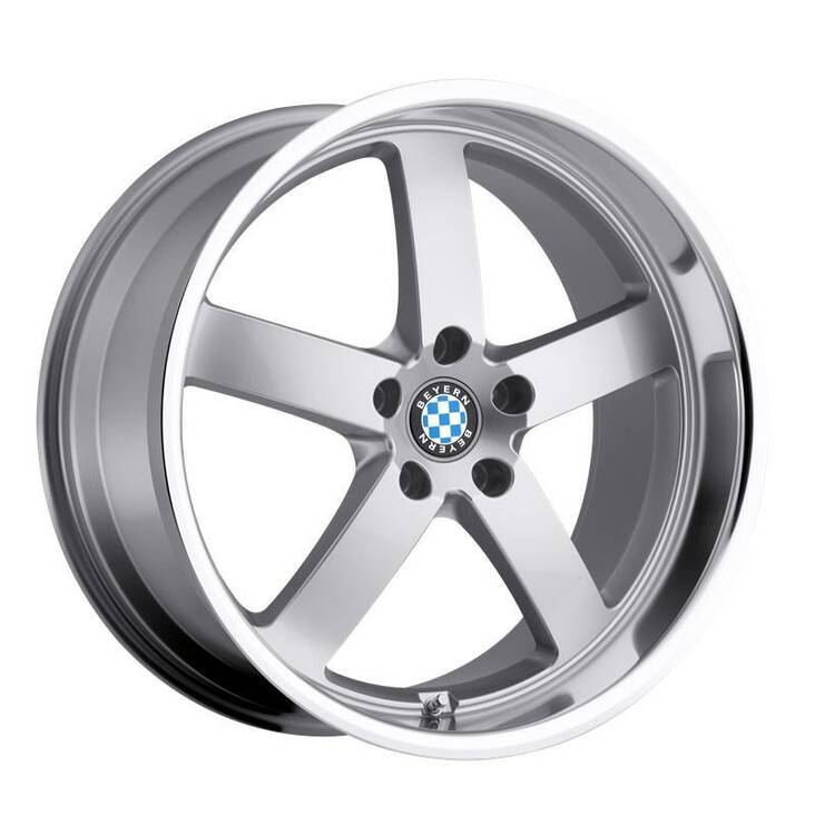 RAPP SILVER W/ MIRROR CUT LIP 10,5x22 5/120 ET20 CB72,6 60° - Alumiinivanteet - 307981 - 1