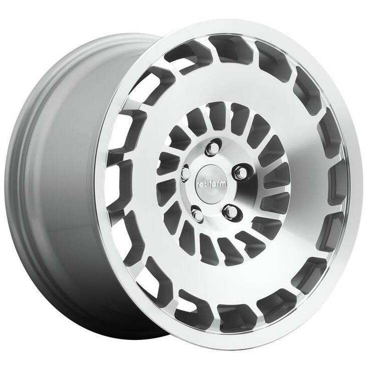 RC135 GLOSS SILVER MACHINED 8,5x19 5/112 ET45 CB66,5 60° - Alumiinivanteet - 289261 - 1