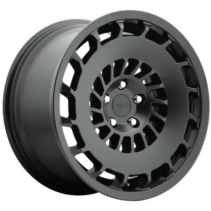 RC137 MATTE BLACK 8,5x19 5/112 ET45 CB66,5 60° - Alumiinivanteet - 289271 - 1