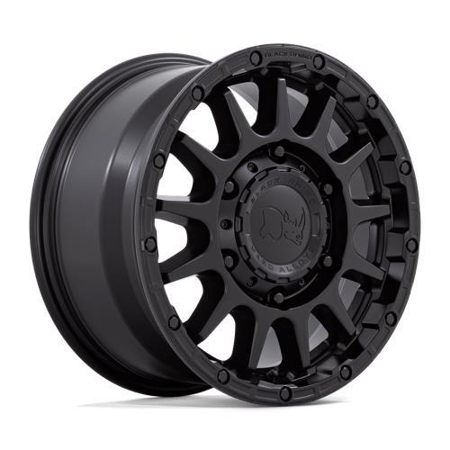 SEQUOIA MATTE BLACK 8x16 6/180 ET60 CB138.8 60° - Alumiinivanteet - 325771 - 1