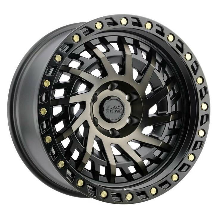 SHREDDER MATTE BLACK W/ MACHINED DARK TINT 9x17 5/127 ET-18 CB71,5 60° - Alumiinivanteet - 337811 - 1