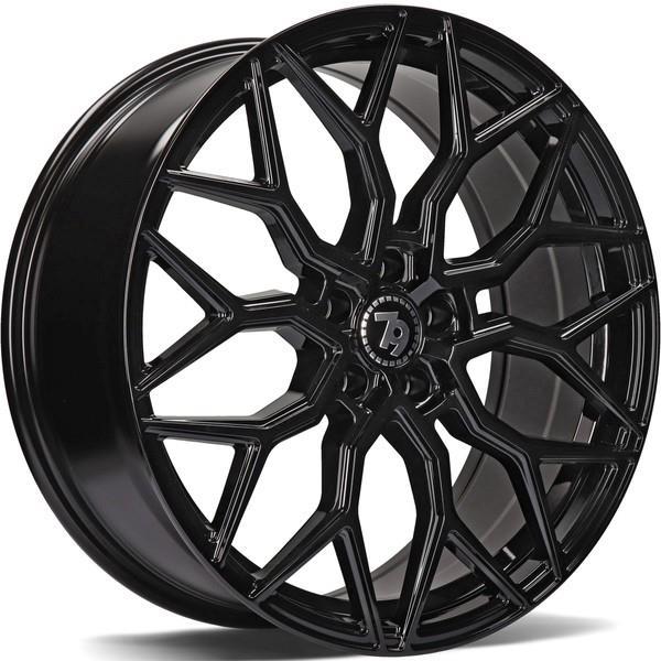 SV-K Black Glossy 8,5x19 5/120 ET35 CB72.6 60° - Alumiinivanteet - 331691 - 1