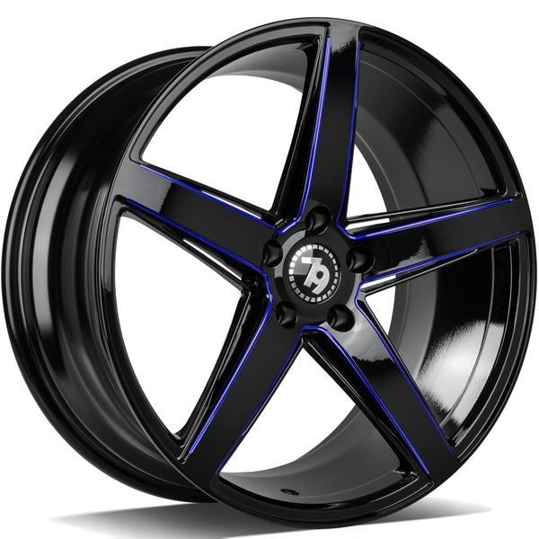 SV-N black matt milled gold 8,5x19 5/120 ET30 CB72.6 60° - Alumiinivanteet - 314431 - 1