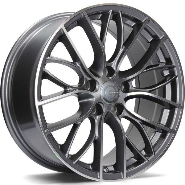 Shine Anthracite Front Polished 8x18 5/120 ET30 CB72,6 60° - Alumiinivanteet - 313511 - 1