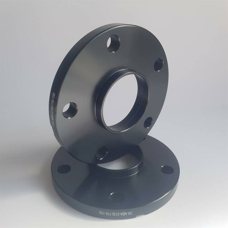 Spacer 15mm 2 pcs 5x130 71,6mm Black - Rengas- ja vannetarvikkeet - 315681 - 1