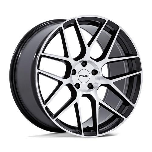 TW002 LASARTHE GLOSS BLACK MACHINED 10,5x20 5/112 ET30 CB66,6 60° - Alumiinivanteet - 336531 - 1