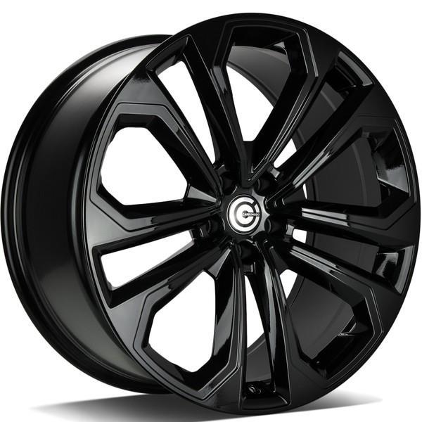 Tower Black Glossy 9,5x21 5/112 ET31 CB66,5 60° - Alumiinivanteet - 314321 - 1