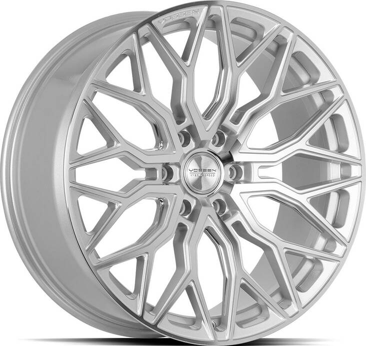 VOSSEN HF6.3 Silv Pol 10x24 6/135 ET25 CB87.1 60° - Alumiinivanteet - 284131 - 1