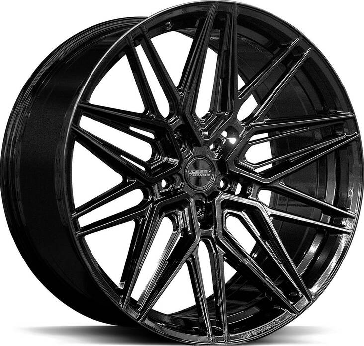 VOSSEN HF7 Gloss Black 9,5x20 5/120 ET20 CB72.6 60° - Alumiinivanteet - 306521 - 1