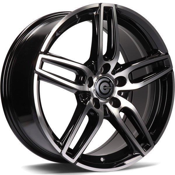 Way Black Front Polished 8x18 5/112 ET45 CB66,5 60° - Alumiinivanteet - 313671 - 1