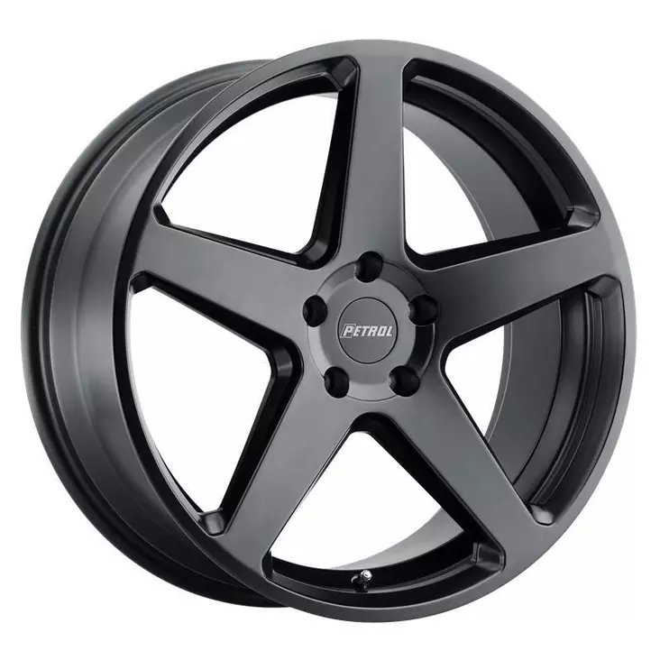 P2C SEMI GLOSS BLACK 8x17 5/120 ET35 CB76,1 60° - Alumiinivanteet - 338841 - 1