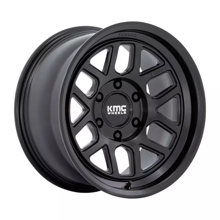 KM446 MESA FORGED MONOBLOCK SATIN BLACK 9x18 6/135 ET0 CB87.1 60° - Alumiinivanteet - 338951 - 1