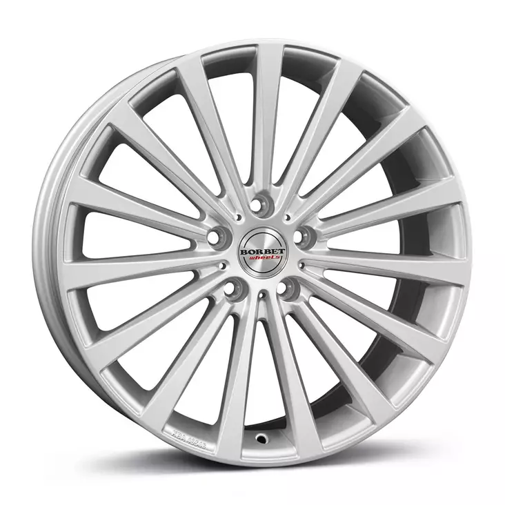 BORBET BLX Brill Silv 8,5x18 5/120 ET20 CB72.6 60° - Alumiinivanteet - 339361 - 1