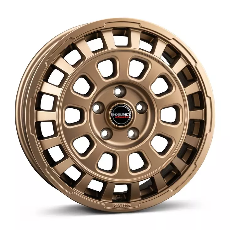 BORBET CW7 bronze matt 7,5x18 5/118 ET53 CB71.1 60° - Alumiinivanteet - 339911 - 1