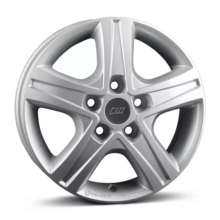 BORBET CWD Chrystal Silver 6,5x16 5/112 ET52 CB66,6 - Alumiinivanteet - 339971 - 1