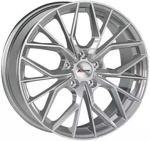 Xtreme RX6 Silver 8x19 5/112 ET45 CB57,1 R13 - Alumiinivanteet - 347171 - 1