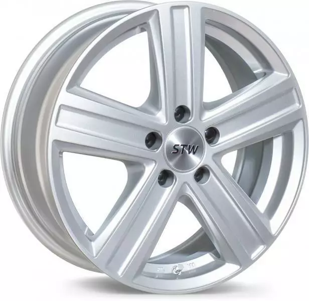 STW Cargo Silver 6,5x16 5/130 ET62 CB78,1 60° - Alumiinivanteet - 348791 - 1
