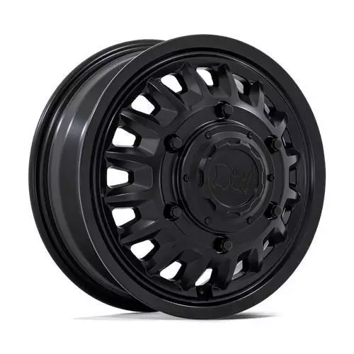 BR019 ALISO DUALLY MATTE BLACK 6x16 6/205 ET-130 CB161.0 60° - Alumiinivanteet - 359361 - 1