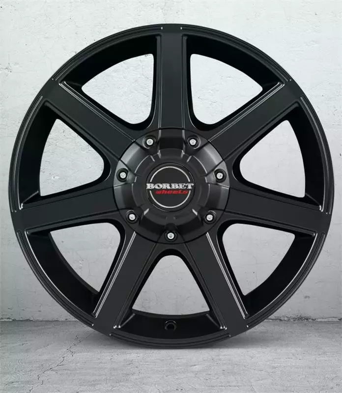 CWE Matt Black 7x16 6/139,7 ET30 60° - Alumiinivanteet - 360941 - 1