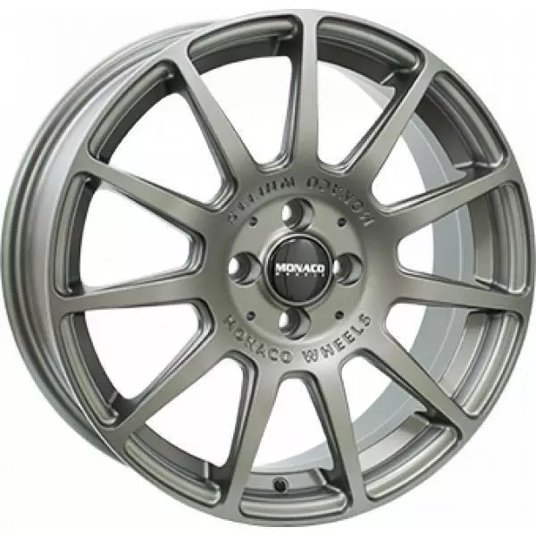 RALLYE Gunmetal Dull 7x17 5/100 ET35 60° - Alumiinivanteet - 362791 - 1