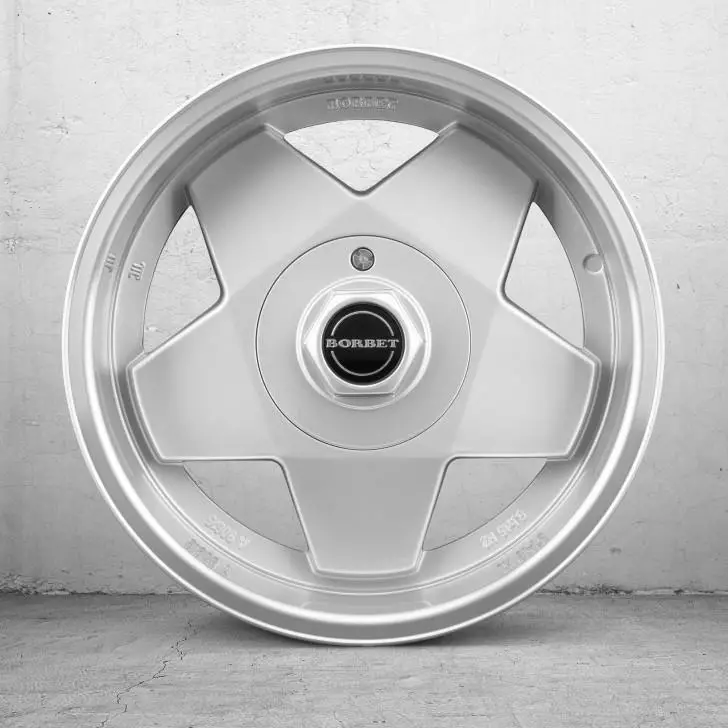 A (CLASSIC) Silver Polished 7x15 4/100 ET35 60° - Alumiinivanteet - 361841 - 1