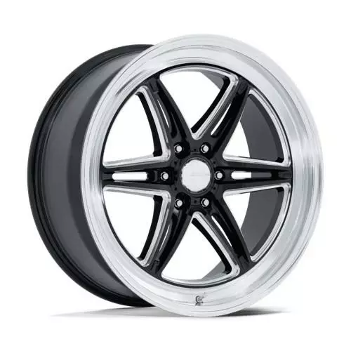 AR953 GROOVE 6 DRAG GLOSS BLACK MILLED W/ DIAMOND 10x17 6/135 ET38 CB87.1 60° - Alumiinivanteet - 370471 - 1