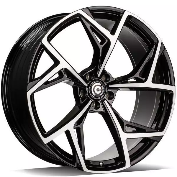 Blaster Black Front Polished 9x21 5/112 ET25 CB66.5 60° - Alumiinivanteet - 358101 - 1