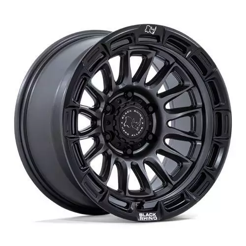 BR025 RIVAL MATTE GUNMETAL W/ MATTE BLACK LIP 9x20 6/139,7 ET1 CB106,1 60° - Alumiinivanteet - 364501 - 1