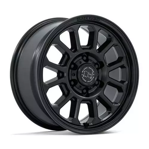 BR033 ALTA MATTE BLACK 8x17 5/130 ET50 CB78.1 60° - Alumiinivanteet - 372871 - 1