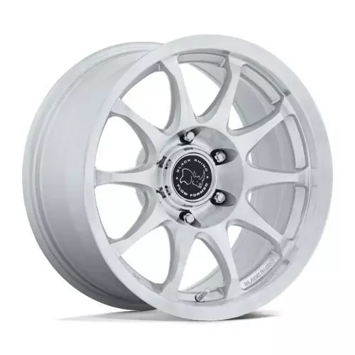 BR038 RONIN GLOSS SILVER W/ MACHINED FACE 8,5x17 6/135 ET0 CB87.1 60° - Alumiinivanteet - 368661 - 1