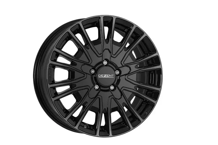 DEZENT KE black 6,5x16 5/130 ET66 CB89,1 60° - Alumiinivanteet - 343061 - 1