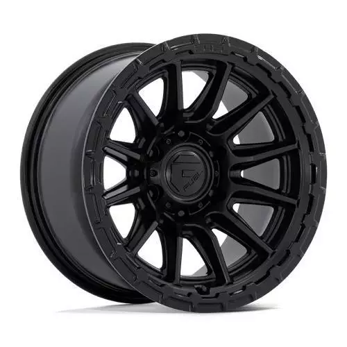 FC866 PISTON BLACKOUT W/ GLOSS BLACK LIP 8,5x17 5/114,3 ET25 CB72,6 60° - Alumiinivanteet - 353931 - 1