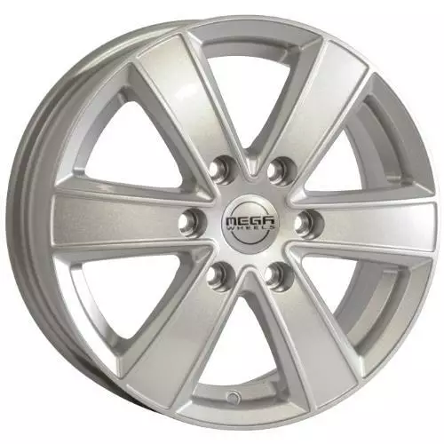 Hercules 6 Silver 6,5x16 6/120 ET50 CB74.6 60° - Alumiinivanteet - 349801 - 1