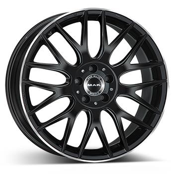 MAK Arrow Gloss Black M.Ring 10x21 5/112 ET22 CB66,6 R14 - Alumiinivanteet - 304611 - 1