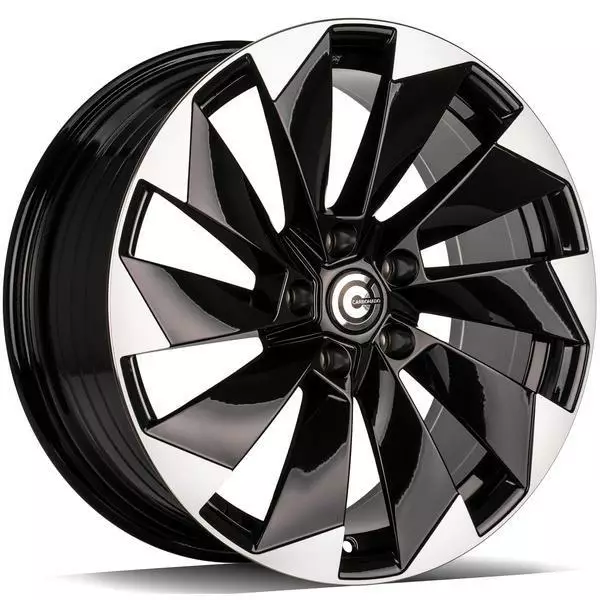 Mask Black Front Polished 8x18 5/112 ET40 CB57.1 60° - Alumiinivanteet - 358271 - 1